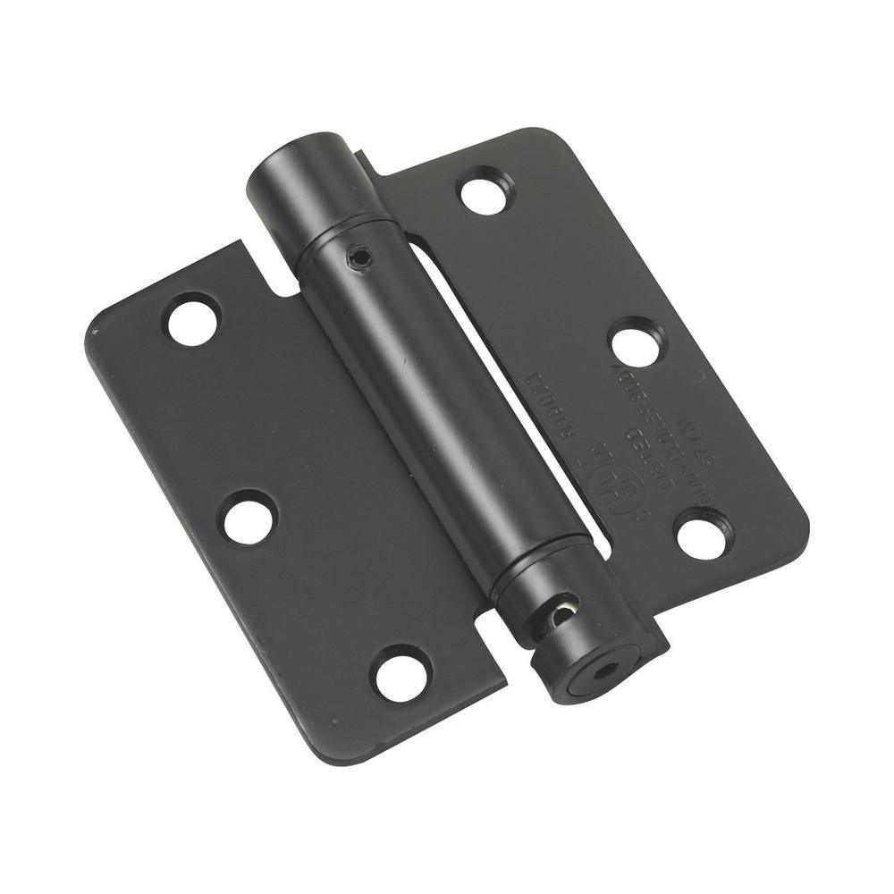 3-1/2 in. x 3-1/2 in. Full Mortise Adjustable Spring Hinge