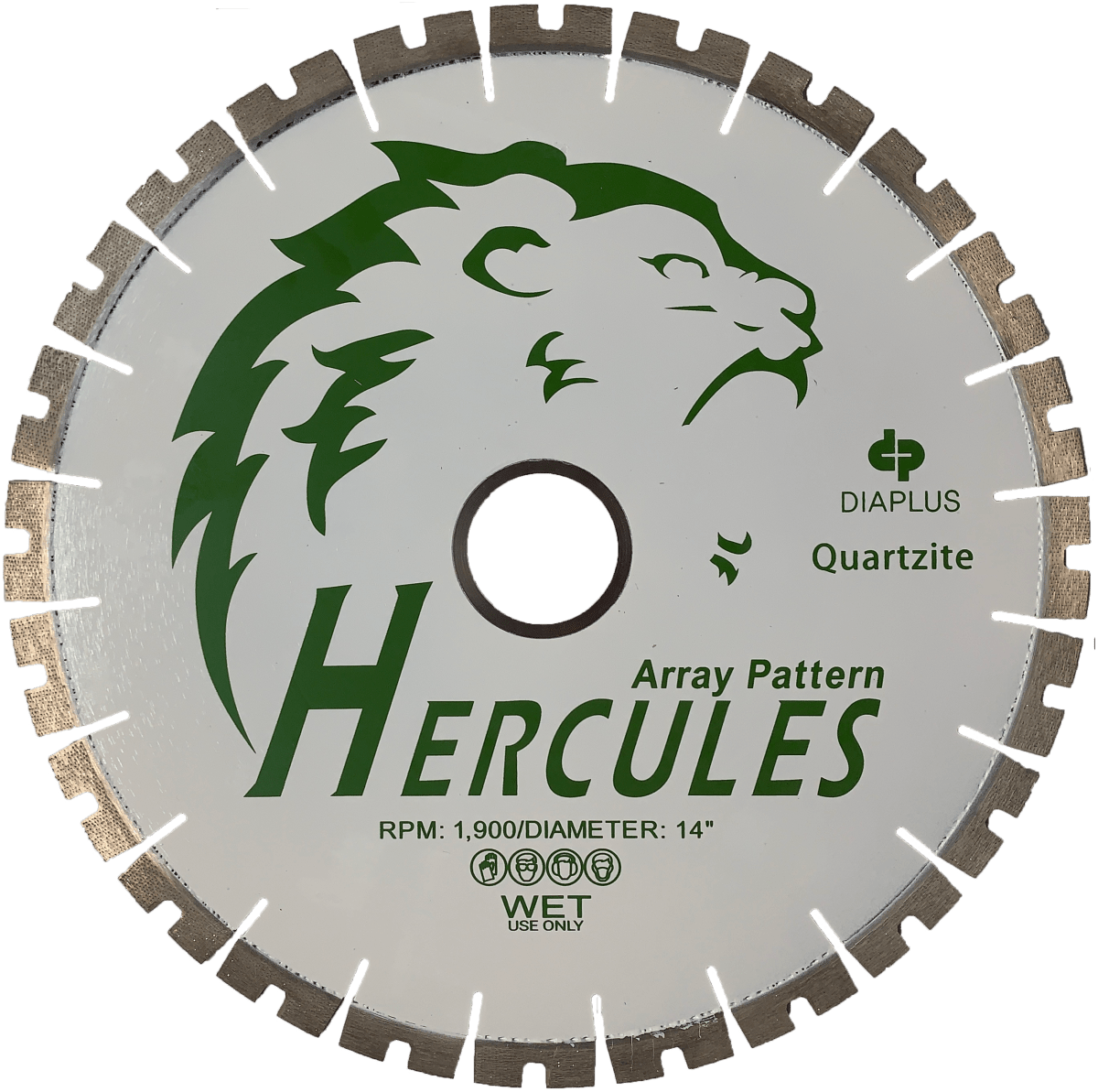 Dia Plus Hercules Bridge Saw Blade for Quartzite, Hard Stones, and Miter Cuts