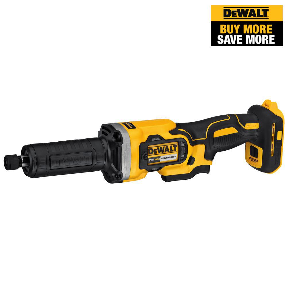 20-Volt MAX XR Lithium-Ion Cordless Brushless 1-1/2 in. Variable Speed Die Grinder (Tool-Only)