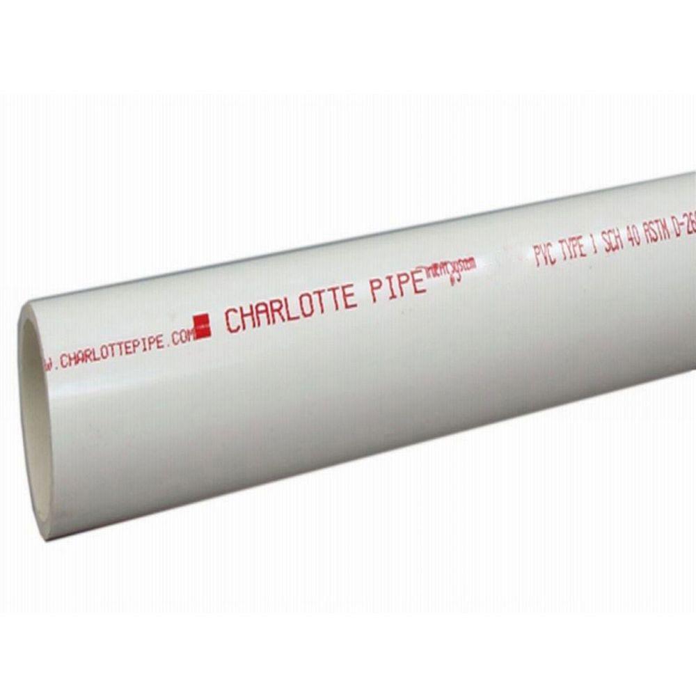 3/4 in. x 2 ft. PVC Schedule 40 Pressure Plain End Pipe