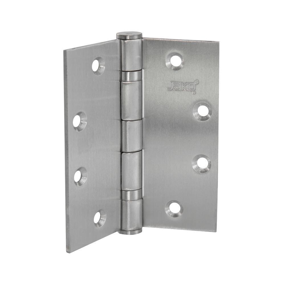 4-1/2 in. x 4-1/2 in. Stainless Steel Full Mortise Hinge with Ball Bearings