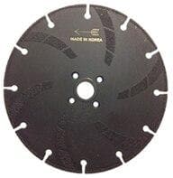 Electroplated Cutter for Marble with Underprotection (Key Slot)