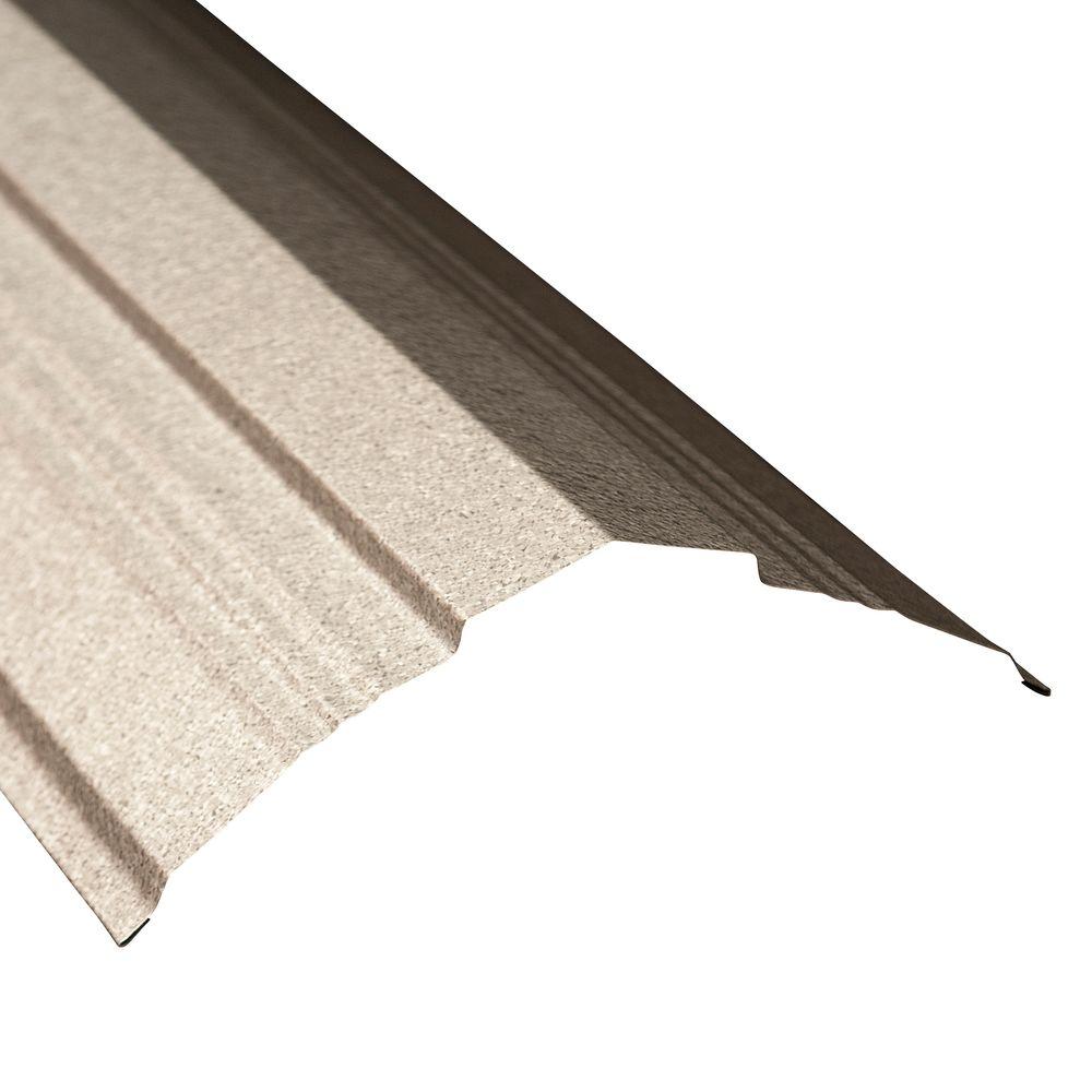 14 in. x 10.5 ft. Galvalume Universal Ridge Cap