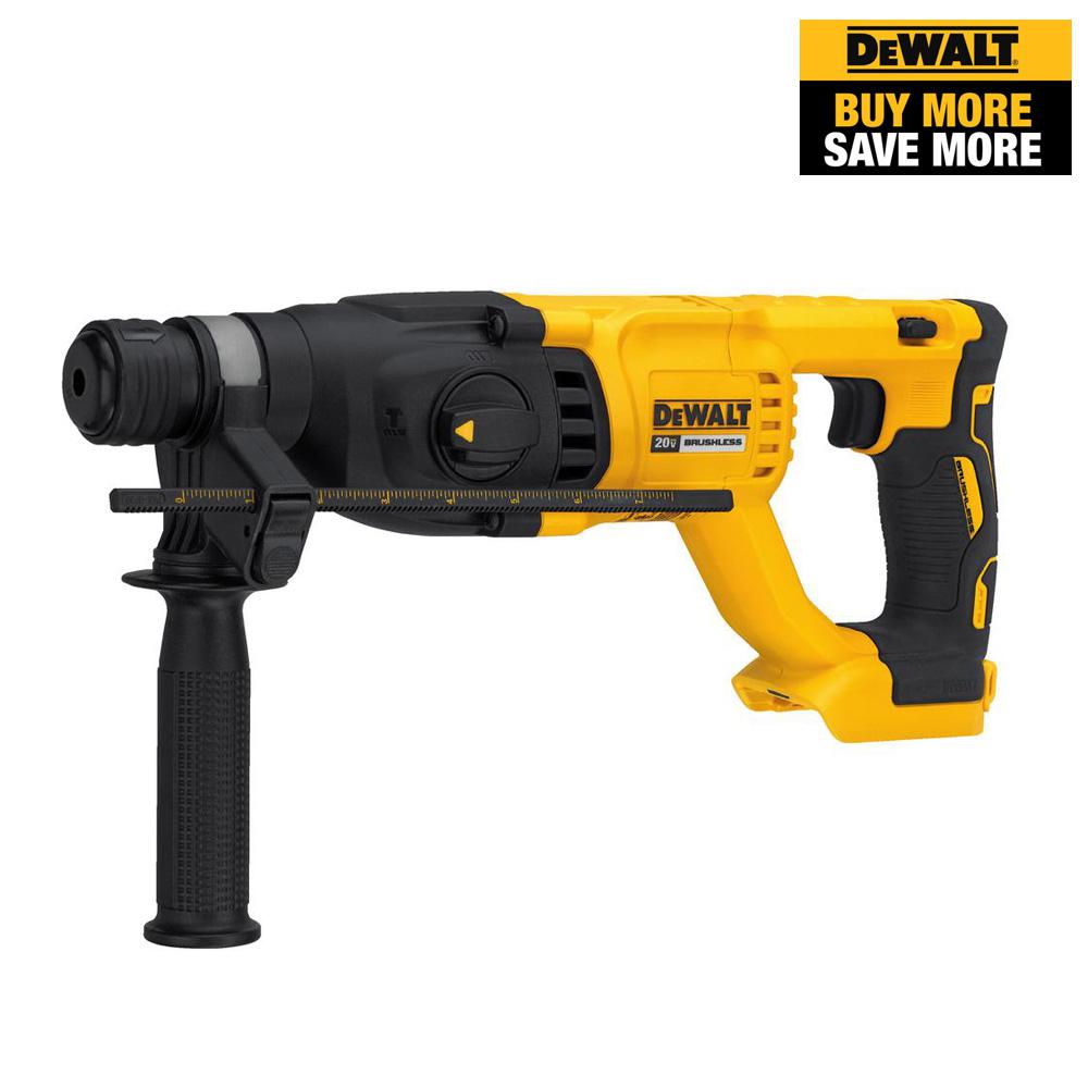20-Volt MAX XR Lithium-Ion Cordless 1 in. SDS-Plus Brushless D-Handle Concrete & Masonry Rotary Hammer (Tool-Only)