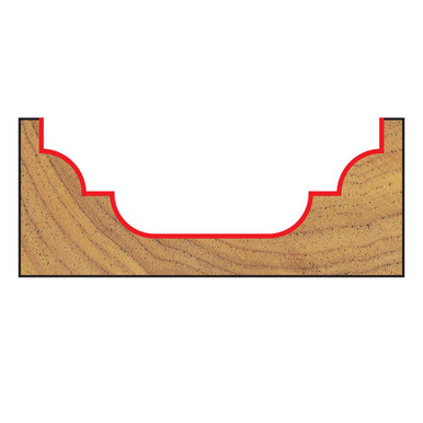 Freud Radius Cove & Bead Groove Bits 39-1XX