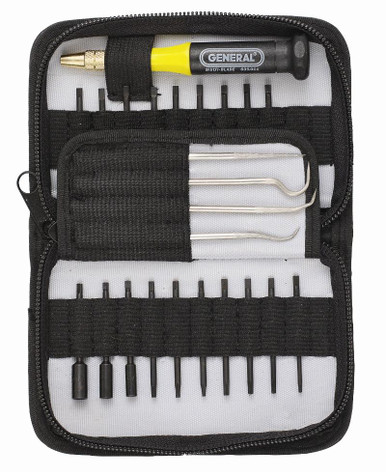 General 28-piece Precision Screwdriver & Probe Set 63528