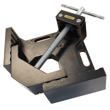 General 90 Degree Corner Clamp Jig, Max Clamp Capacity 2.7 in, Workbench Mountable, Aluminum 857