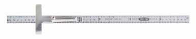 General Economy Precision Flexible Steel Ruler, 1/4 In. Wide 301/1