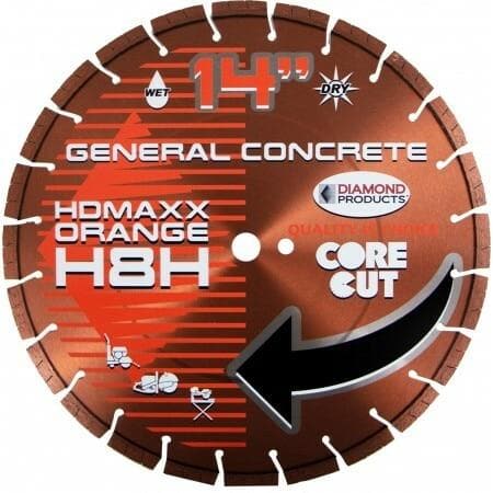 Heavy Duty Orange MAXX High Speed Diamond Blades - H8H