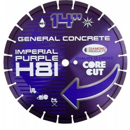 Imperial Purple High Speed Diamond Blades -H8I