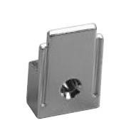 Knape & Vogt 266 CHR Cast Glass/Mirror Clip