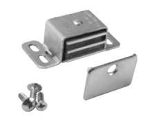 Knape & Vogt 918 ALUM Heavy-Duty Aluminum Magnetic Catch