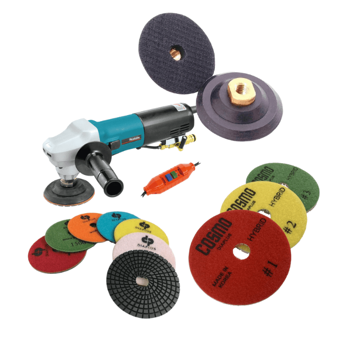 Makita Wet Polishing Stone Kit - Sale
