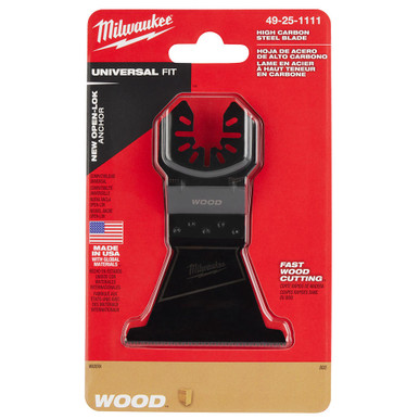 MILWAUKEE OPEN-LOK 2-1/2" HCS Wood Multi-Tool Blade