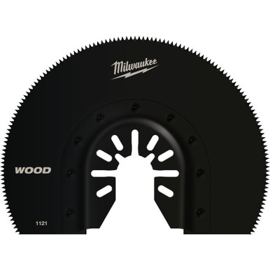 MILWAUKEE OPEN-LOK 3-1/2" HCS Wood Segmented Multi-Tool Blade 49-25-1121