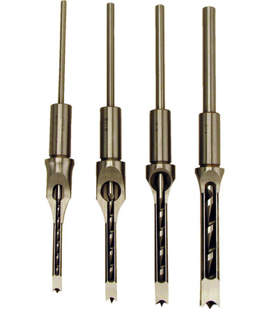 Powermatic â€” Premium Mortise Chisel & Bits, Set of 4 1791096