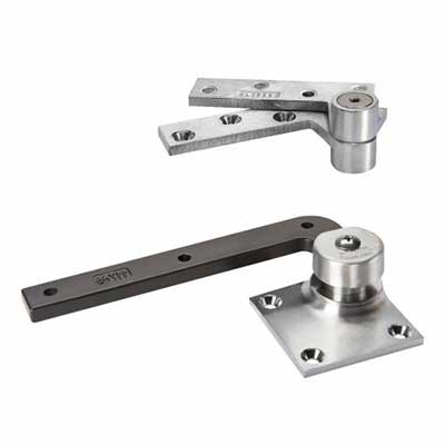 Rixson 117 x 1-1/2 626 RH, 1-1/2" Inch Offset Pivot Set For Doors Up Tp 150 LBS, Includes 180 x 1-1/2OS Top Pivot, Right Handed, 626 Brushed Chrome