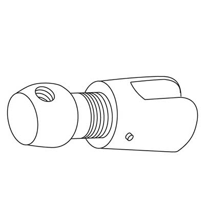 Rixson 900-690 Electromagnetic Door Holder/Release Armature Extension Base, 1-1/2 In. Sprayed Dark Bronze