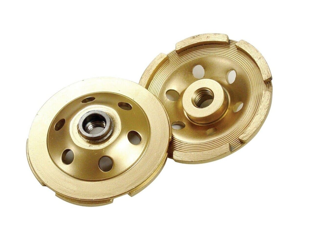 Single Row Standard Gold Segmented Cup Wheel Grinder