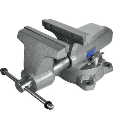 Wilton Mechanics Pro Vise 8 in Jaw Width, 8-1/2" Jaw Opening, 360° Swivel Base 28813