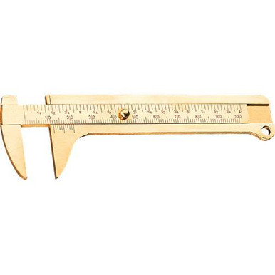 Woodstock Shop Fox Brass 4" Caliper D2732
