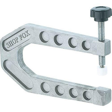 Woodstock Shop Fox Deep Reach C-Clamp 6" Aluminum D2804