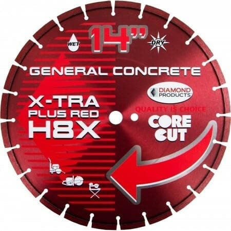 X-tra Plus Red High Speed Diamond Blades - H7X