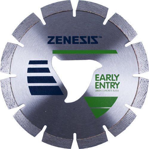 Zenesis Early Entry Blade for Green Concrete - Green